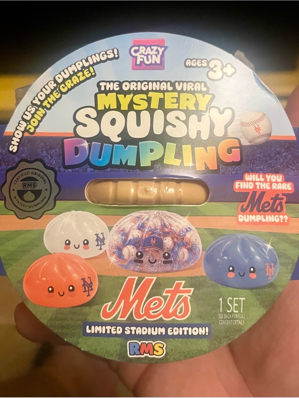Mets Mystery Squishy Dumpling - Limited Edition